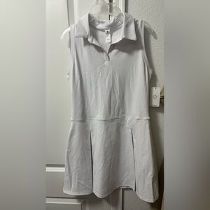 White Sleeveless Dress